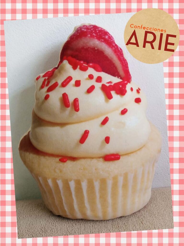 Almohada Cupcake Vainilla