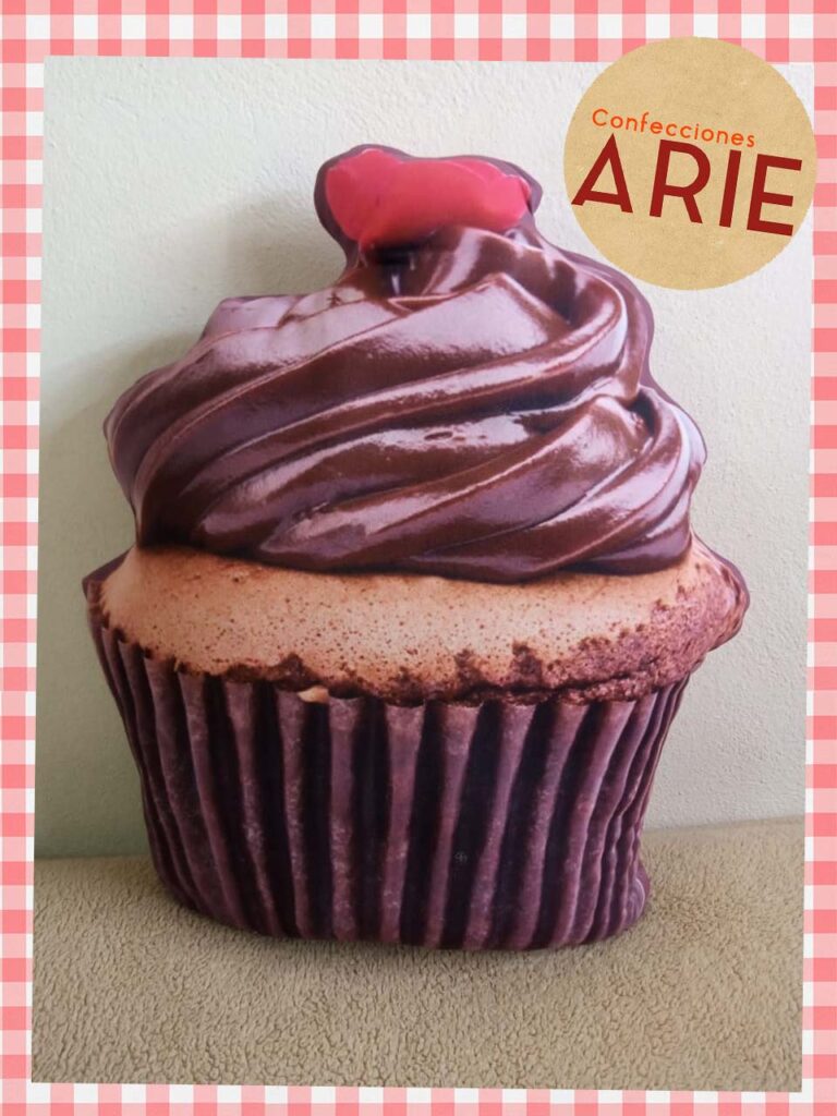 Almohada Cupcake Chocolate