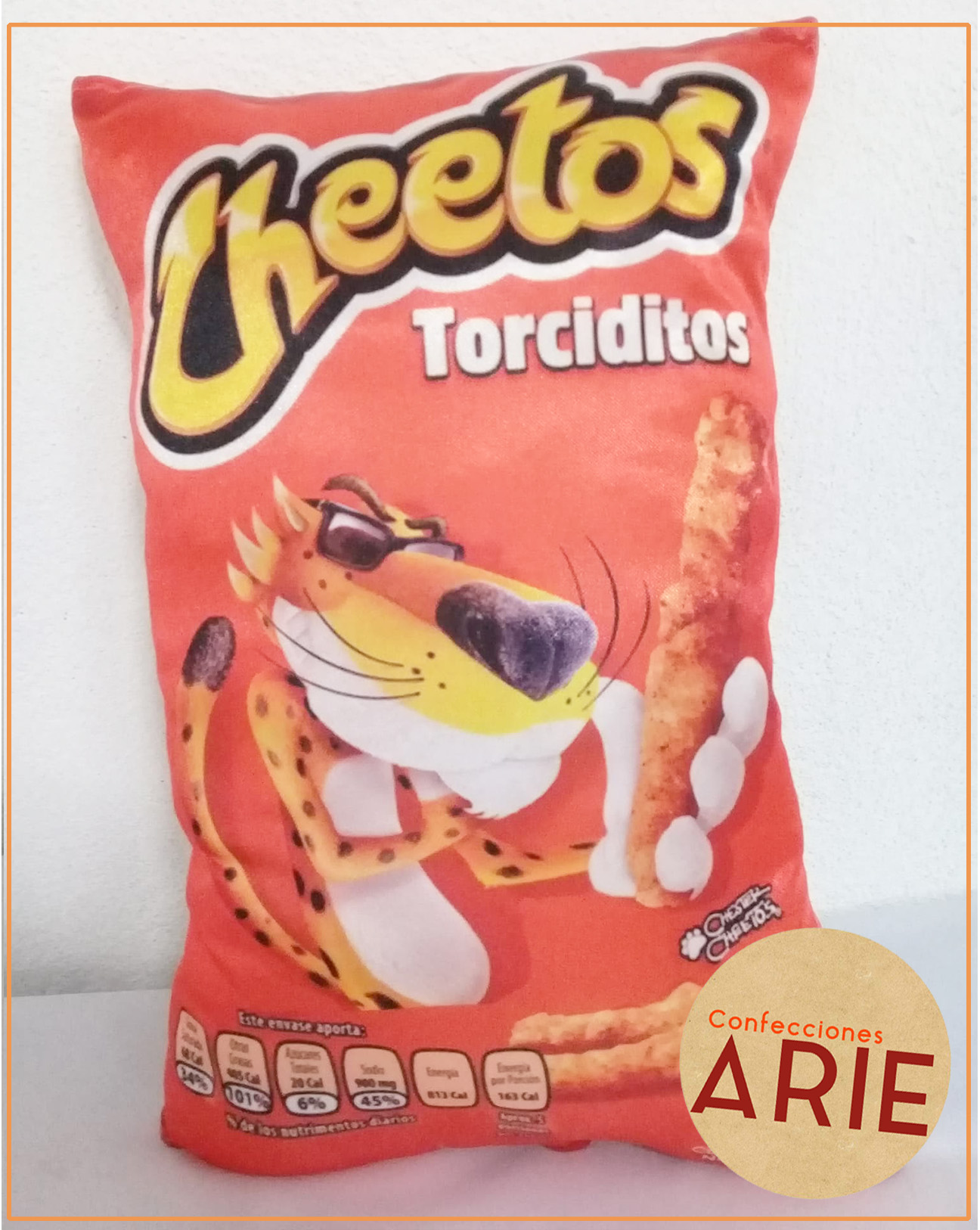 Almohada Cheetos